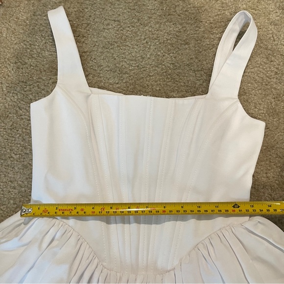 STAUD LANDSCAPE DRESS WHITE （Size 4） - Picture 9 of 12